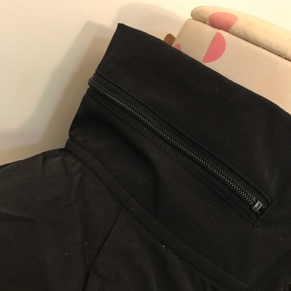 NEW💗VS PINK BLACK MOCK NECK HOODED FULLZIP ANORAK - Picture 11 of 16